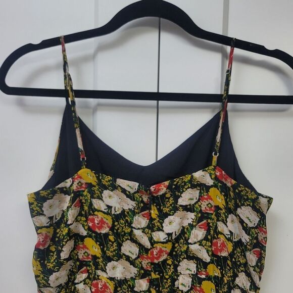 J.CREW Mercantile Sweet Pea Tiered Floral Chiffon Maxi Dress, Size 6 - Picture 8 of 10